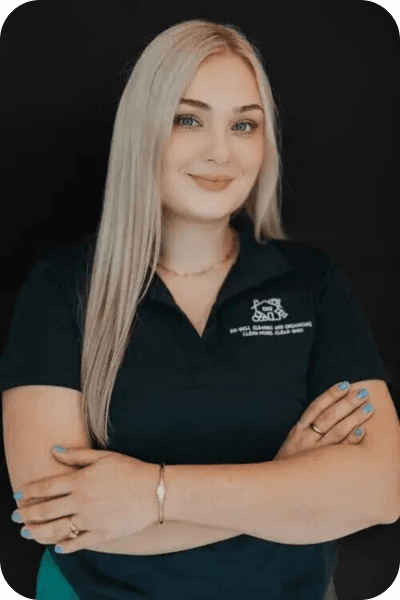 Maigan Dowell, owner of DO-WELL Cleaning West Chester Branch, smiling and professional