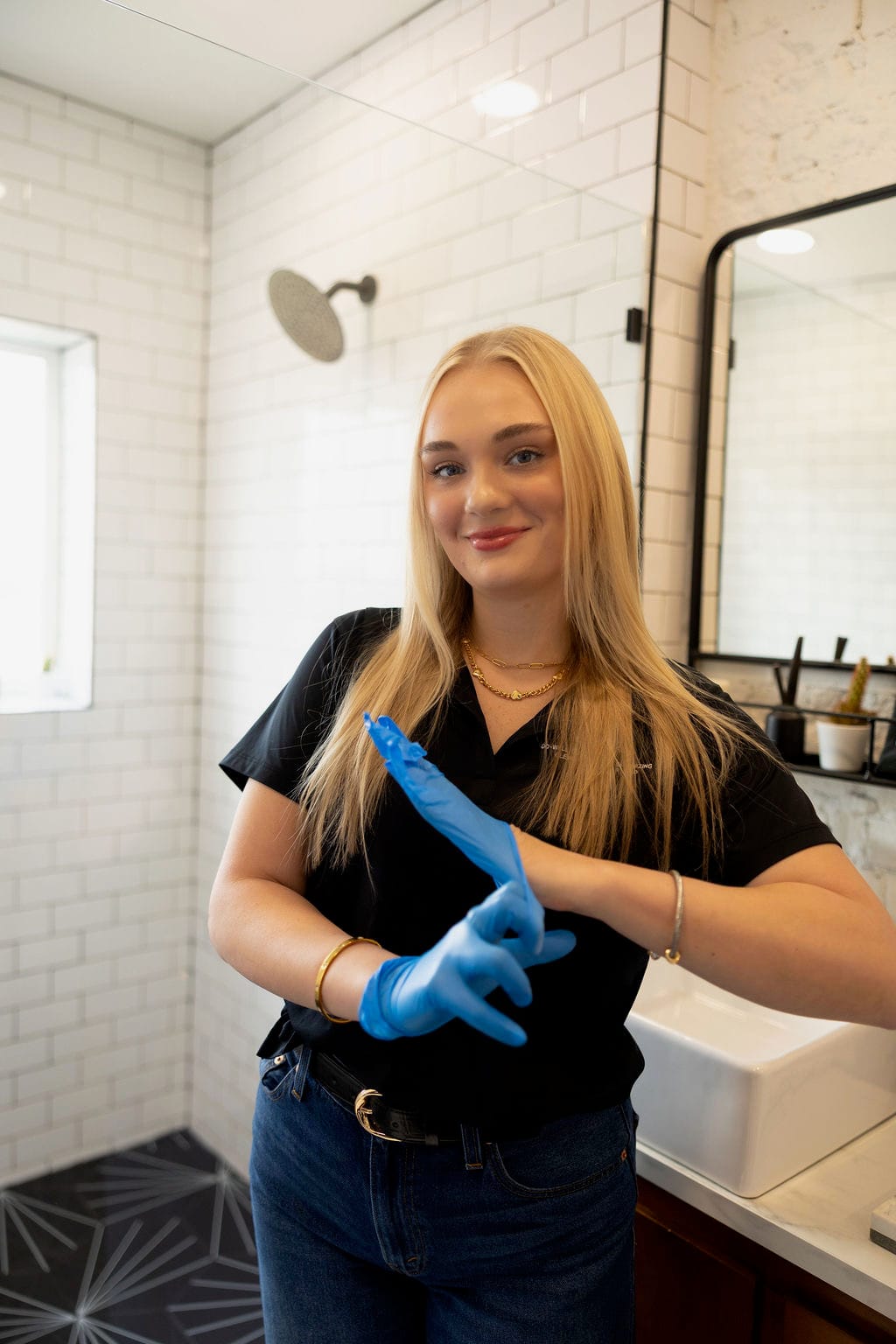 Maigan Dowell, owner of DO-WELL Cleaning West Chester Branch, smiling and professional
